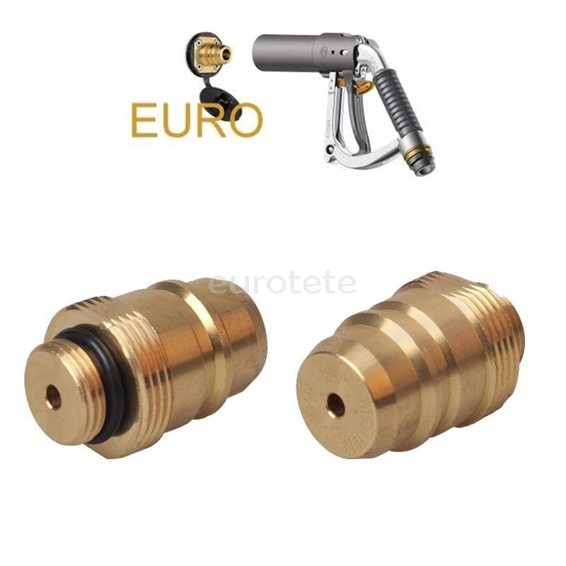 Adaptador GLP euroconnector Europa presa de gas externa gas per ampolla recarregable