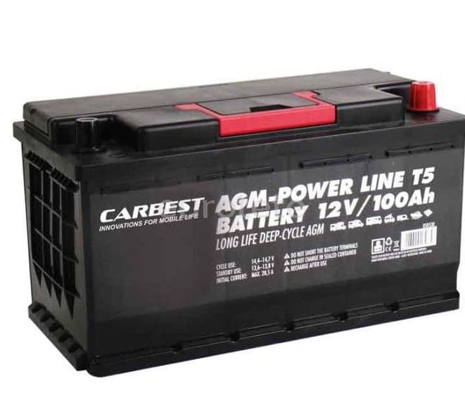 Bateria Liti 100 Ah LiFePO4 Eleksol 306 x 168 x 211 mm  - 259 - Eurotete