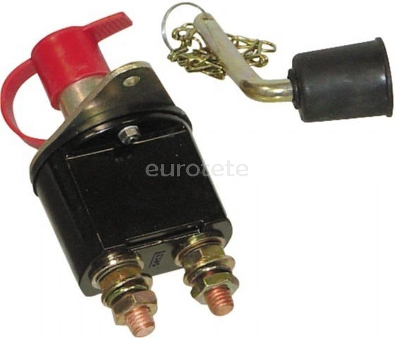 Interruptor per desconnectar bateria a 2 borns