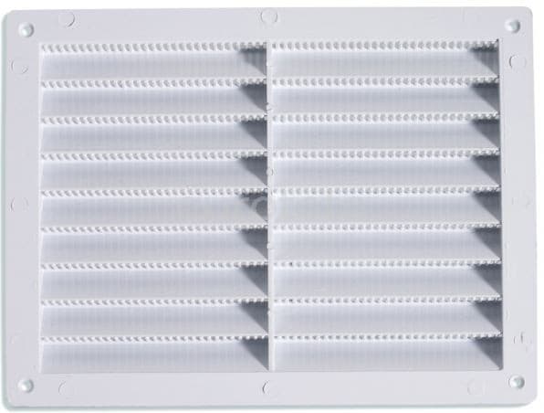 Rejilla 20 cm x 15 cm aireador ventilacion en color crema autocaravana 1