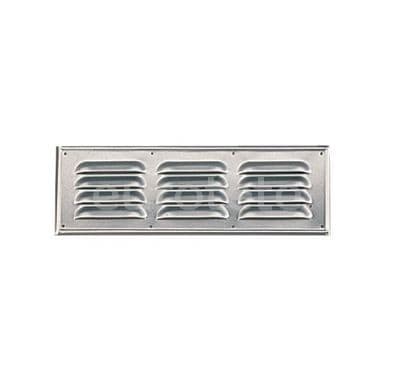 Rejilla 36 x 12 cm aluminio para ventilacion