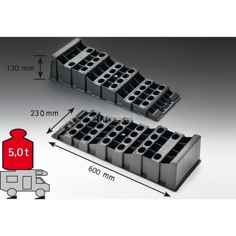 Calzos Froli 590 mm x 230 mm para estacionar autocaravana 1