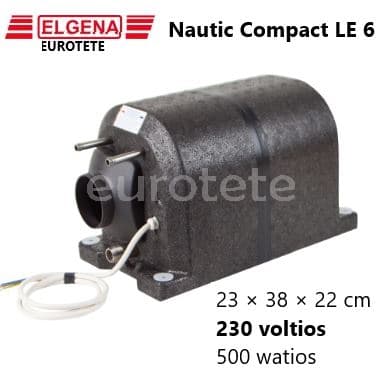 Boiler Elgena Nautic Compact LE 6 litros - aire caliente - 230 voltios camper caravana 1