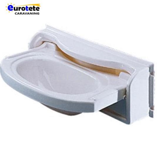 Lavabo frontal paret plegable camper 1