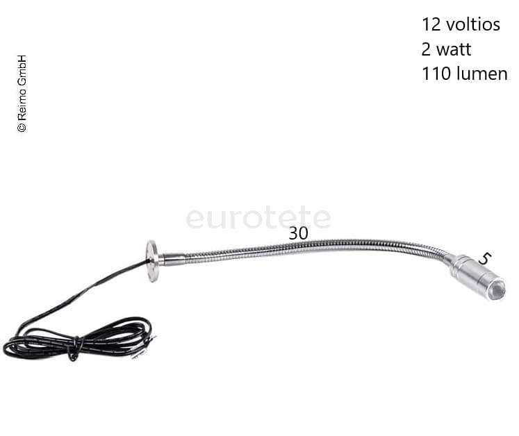 Llum lectura led 3000K 12 volts