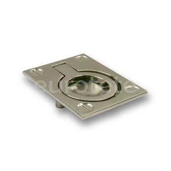 Tirador 6 cm trapa zamak acer inoxidable autocaravana caravana 1